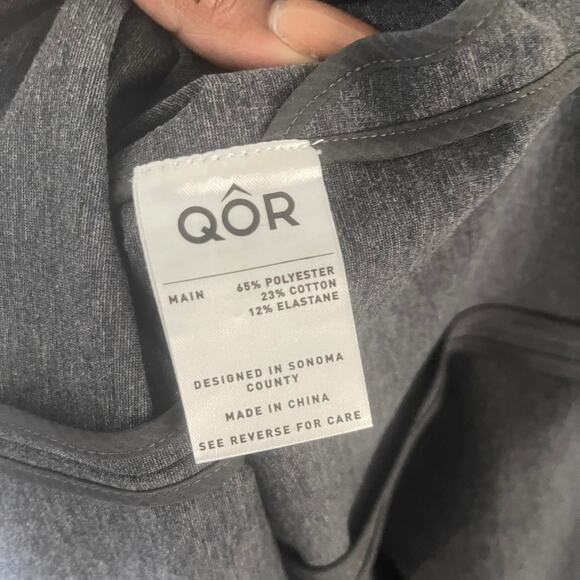 QOR Ponte Sheath Dress Womens XS Heather Gray Sleeveless Simple Basic Classic - Picture 5 of 10